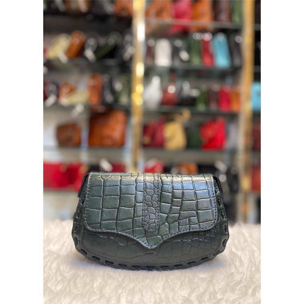 کیف زنانه دوشی سبز