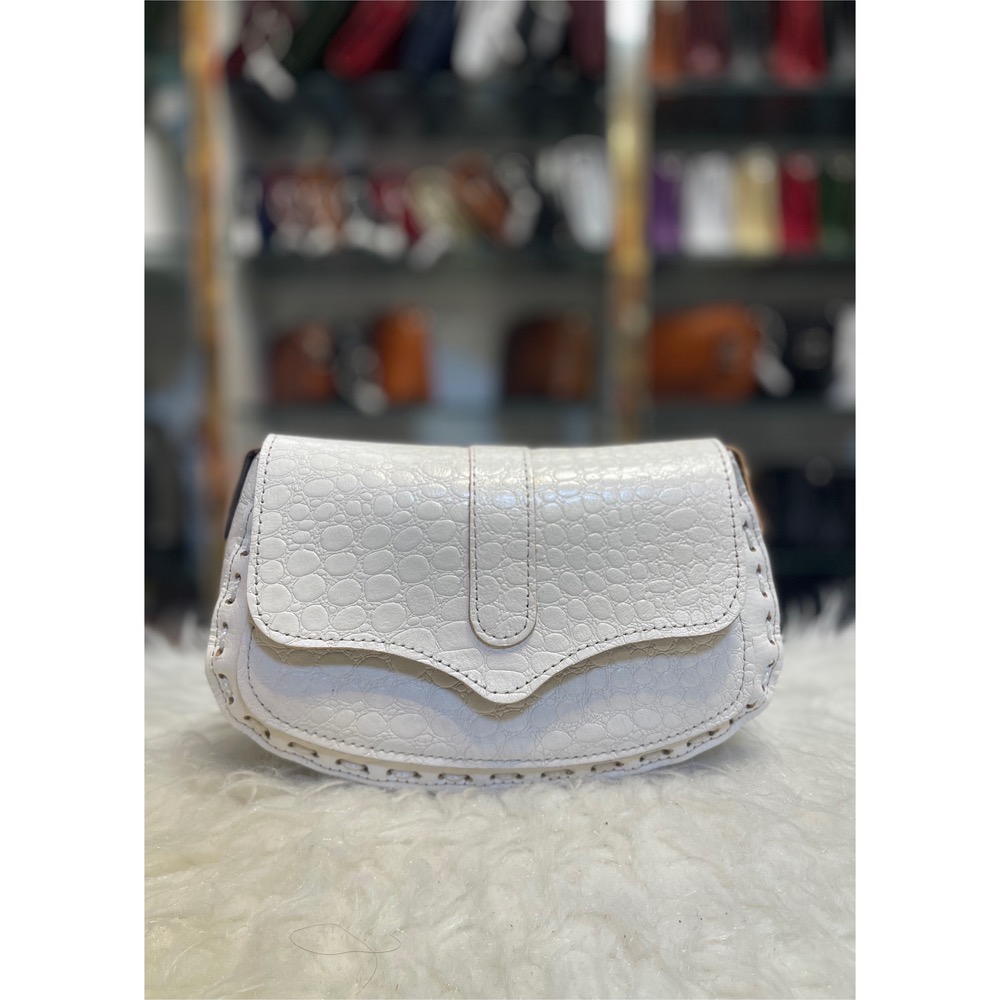 کیف سفید دوشی