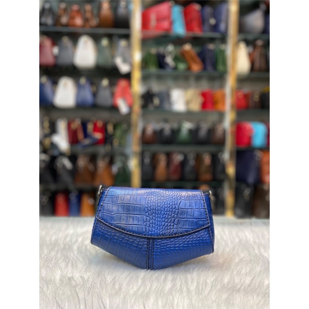 کیف دوشی سرمه ای روشن