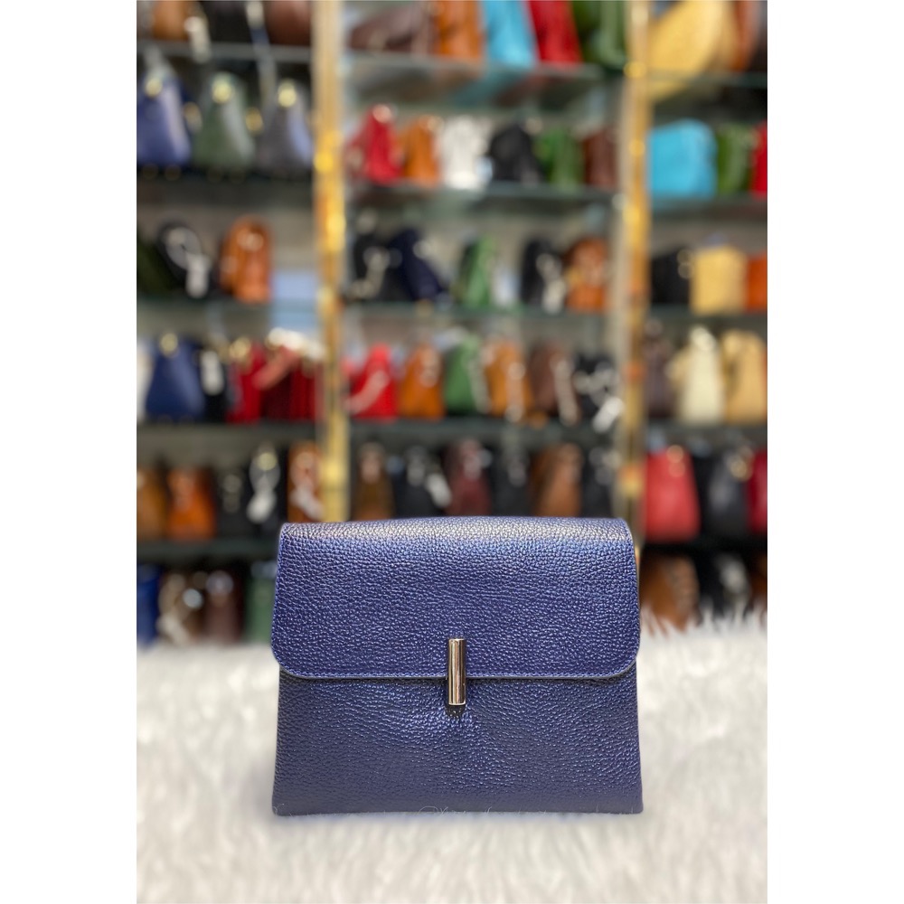 کیف دوشی سرمه ای فلوتر