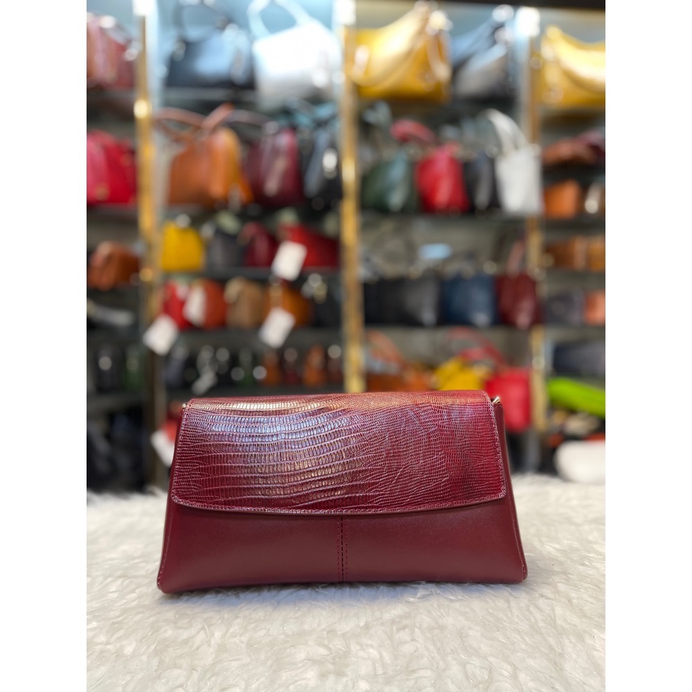 کیف دوشی زرشکی