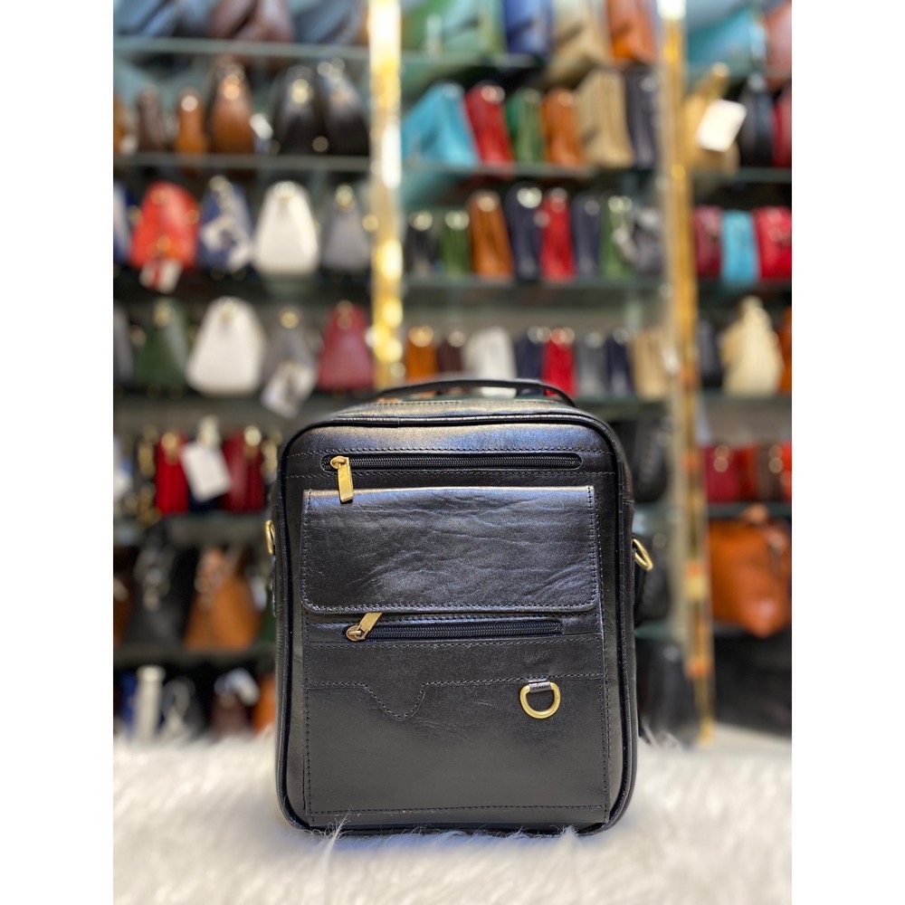 کیف اسپرت مشکی صاف
