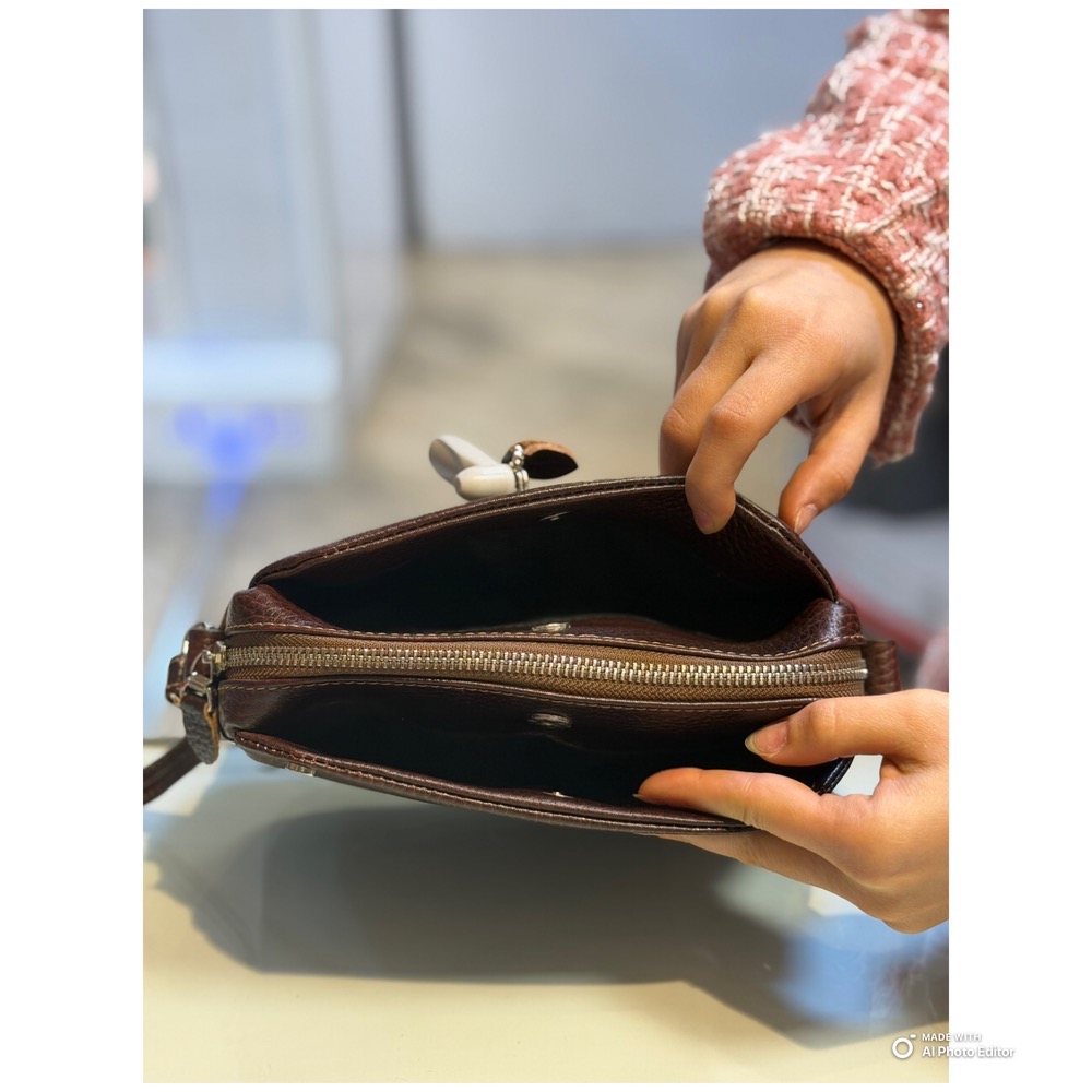 کیف جادار چرم