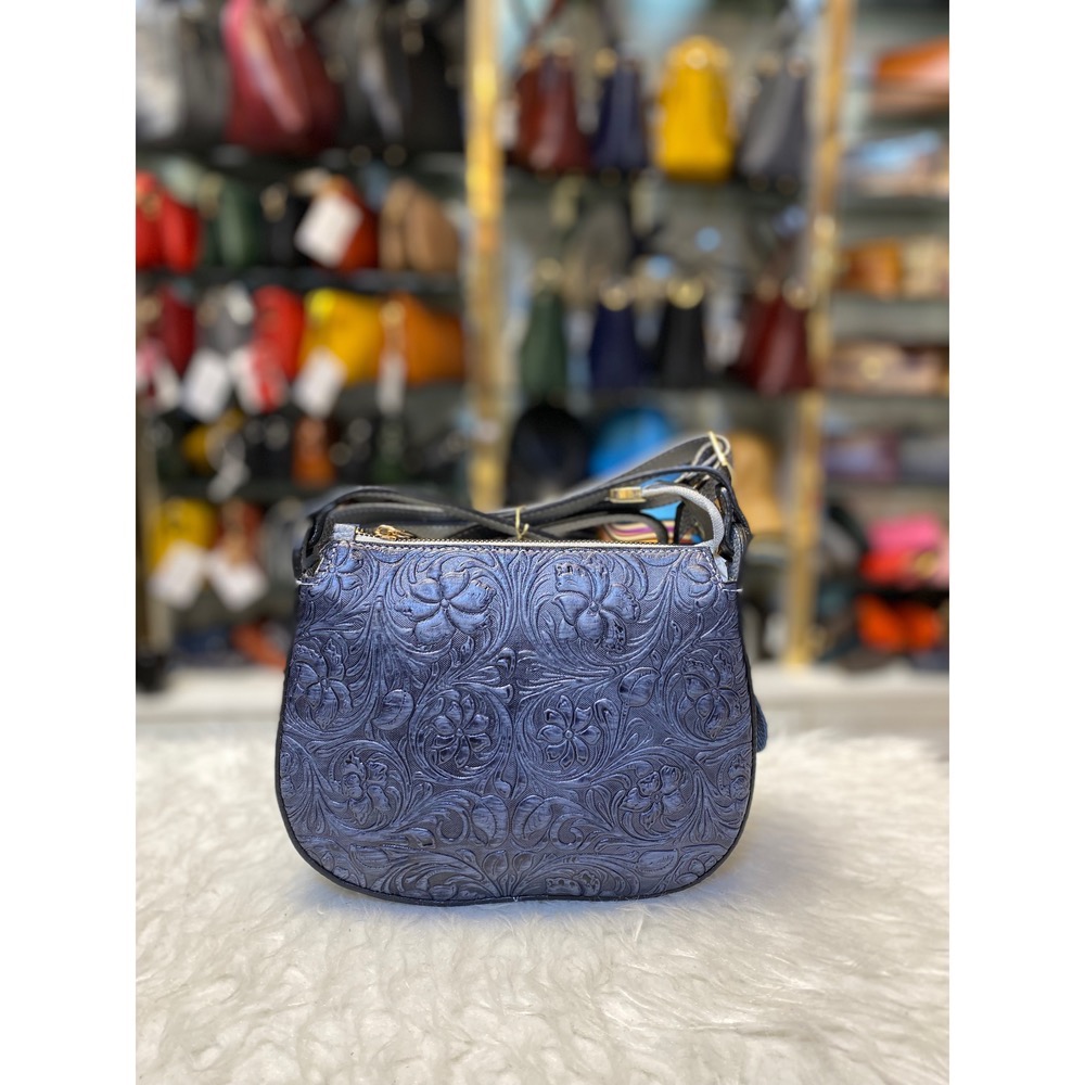 کیف طوسی قلمزنی