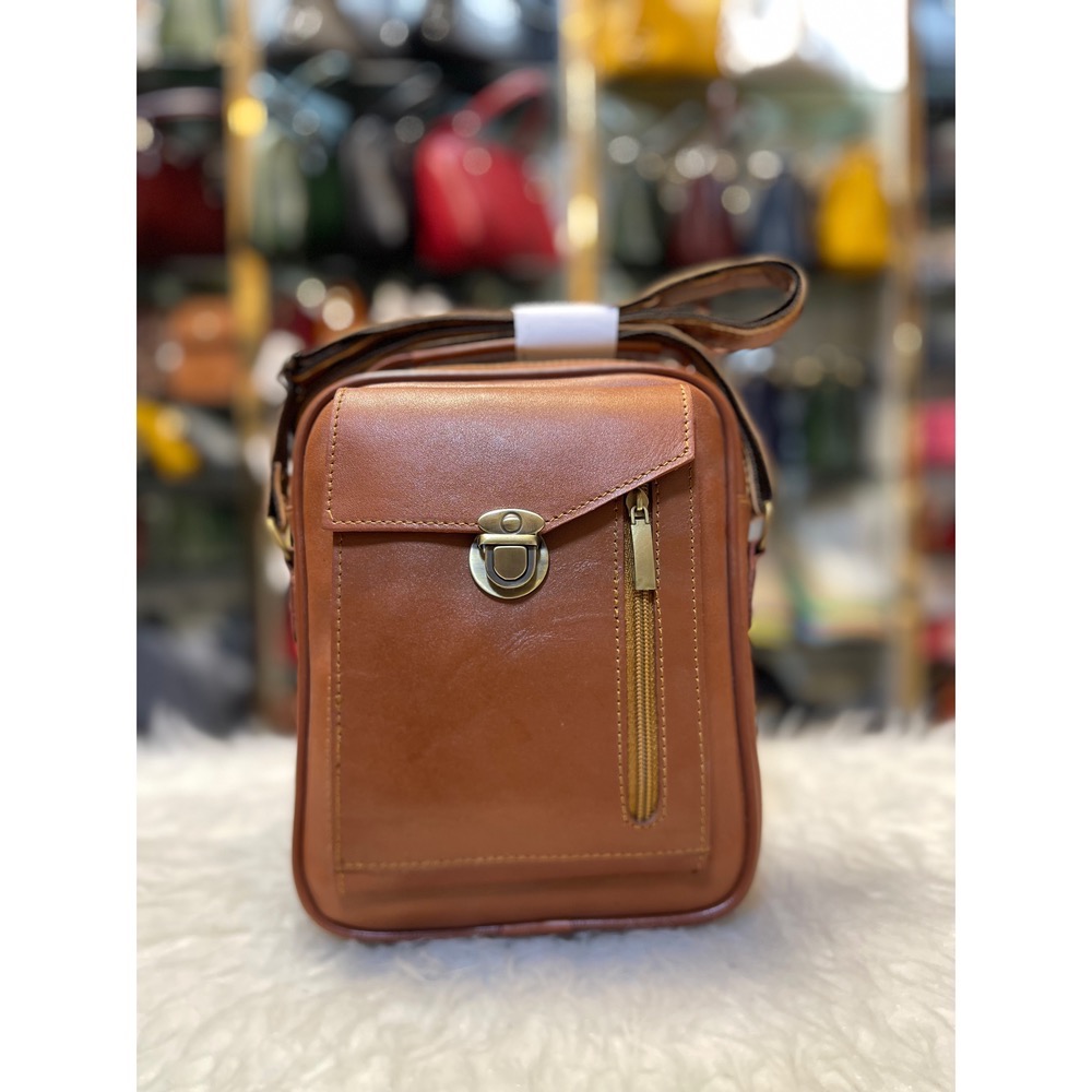 کیف عسلی جادار