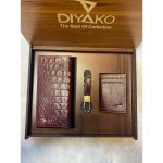 ست سه تیکه عنابی