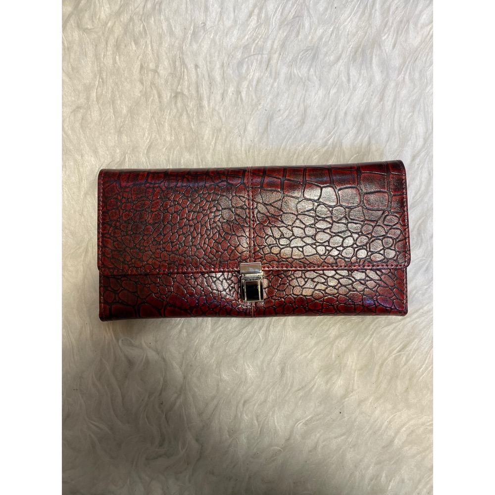 کیف پول زنانه زرشکی