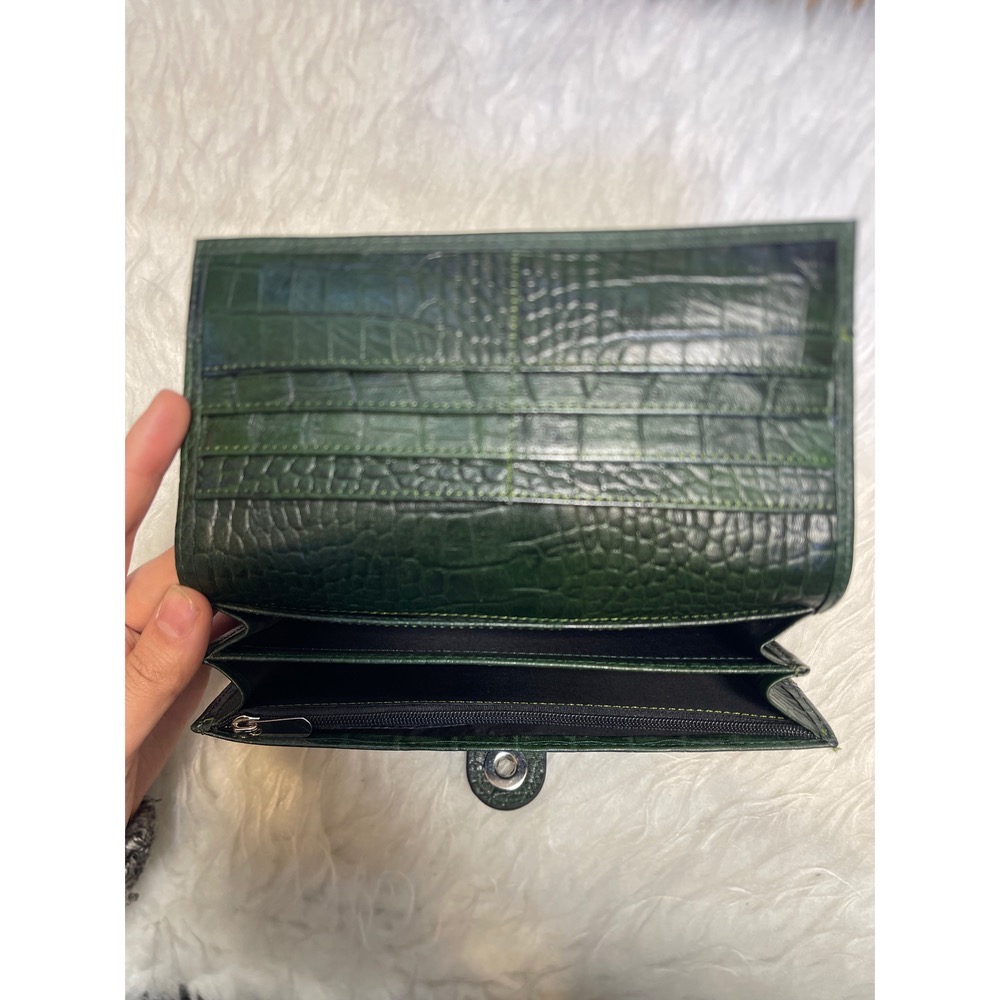 کیف پول زنانه سبز