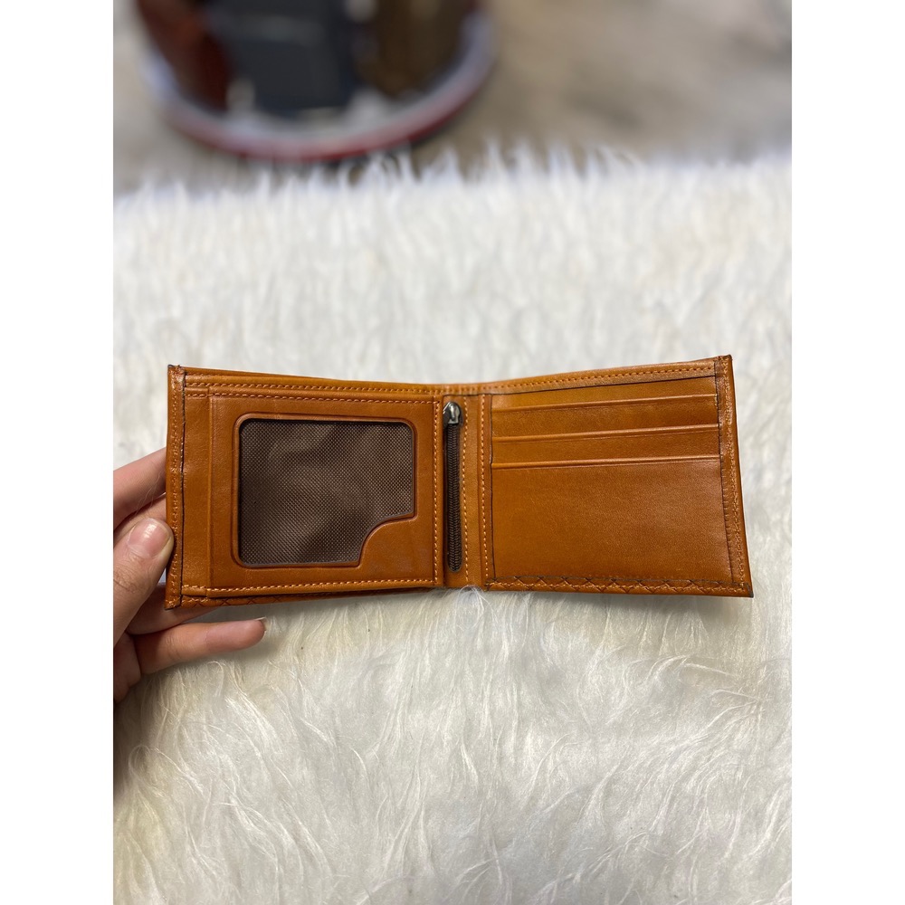 کیف پول عسلی کوچک