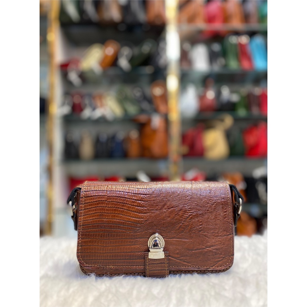 کیف زنانه دوشی عسلی